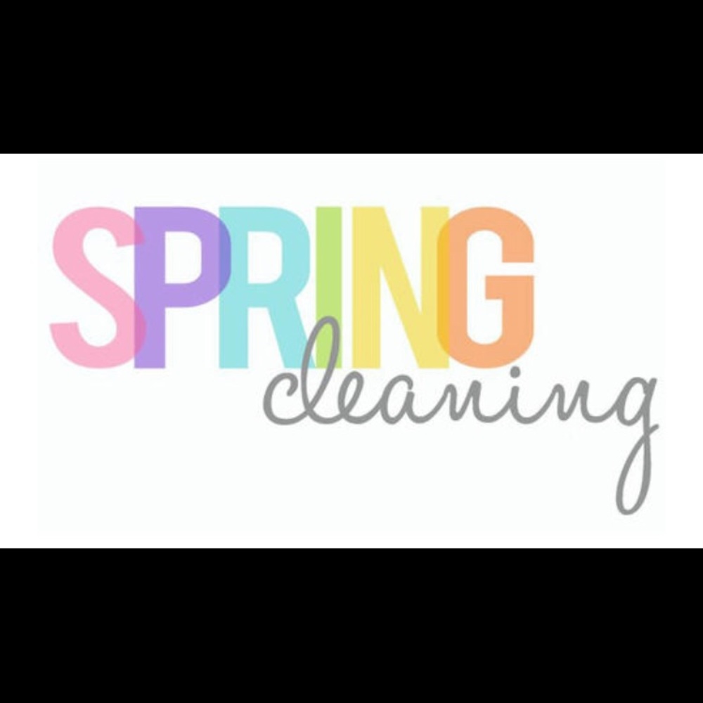 It’s that time of year again!! Spring cleaning :)